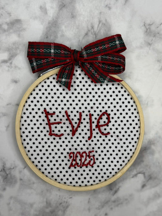 Custom Handwriting Ornaments